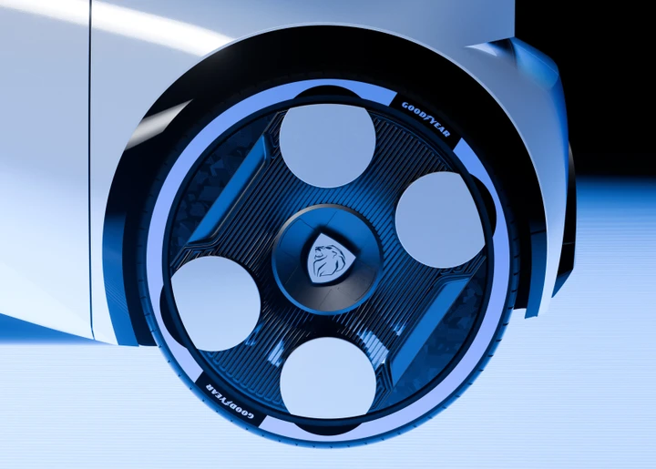 Peugeot Polygon, con Goodyear pneumatici smart per la mobilità del futuro