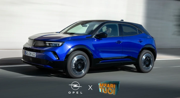 La Opel Mokka è il nuovo premio del programma 'Affari Tuoi' su Rai 1