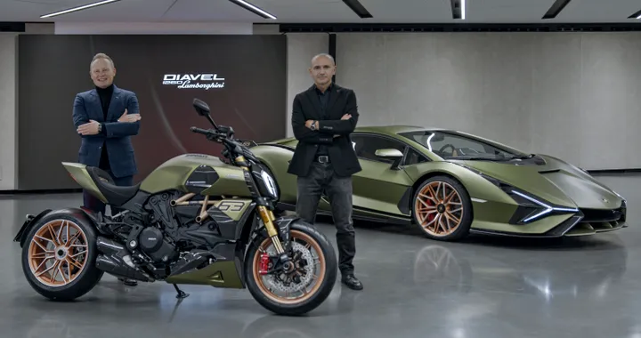 Ducati con Lamborghini per una nuova Diavel 1260 ispirata alla Sián FKP 37