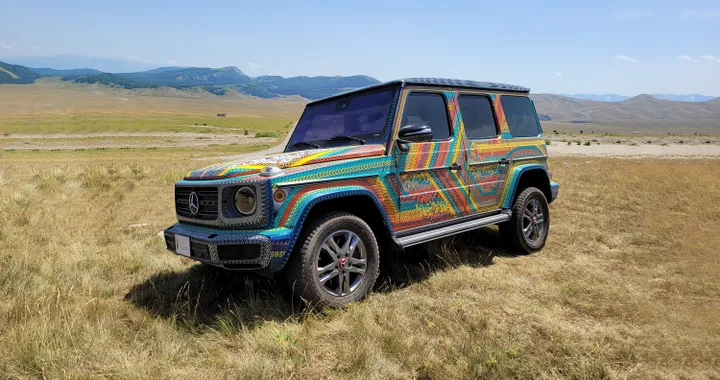 Mercedes Alebri-G: l'icona del fuoristrada diventa arte