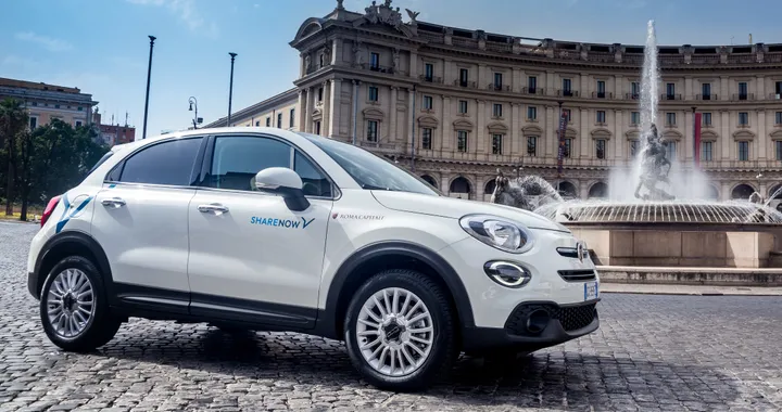 Share Now, la Fiat 500X entra nella flotta del car sharing