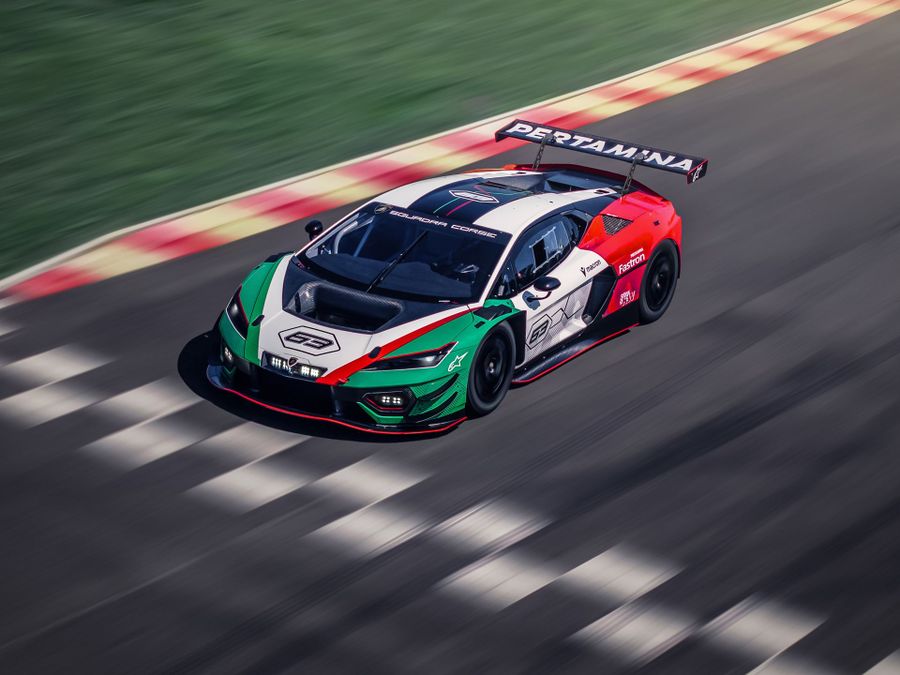 Lamborghini presenta la Temerario GT3, il primo modello pensato esclusivamente per le gare