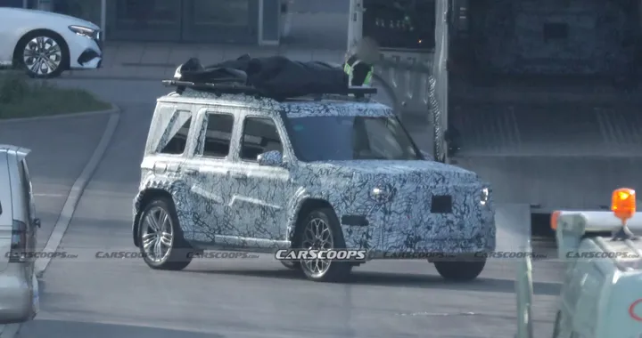 Primo sguardo alla "Baby G" di Mercedes: il fuoristrada è su strada per i test