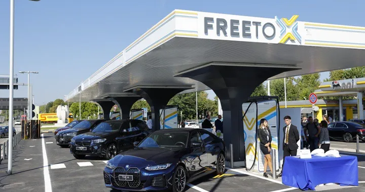 Free To X inaugura la stazione di ricarica Ultrafast presso l'aeroporto di Linate