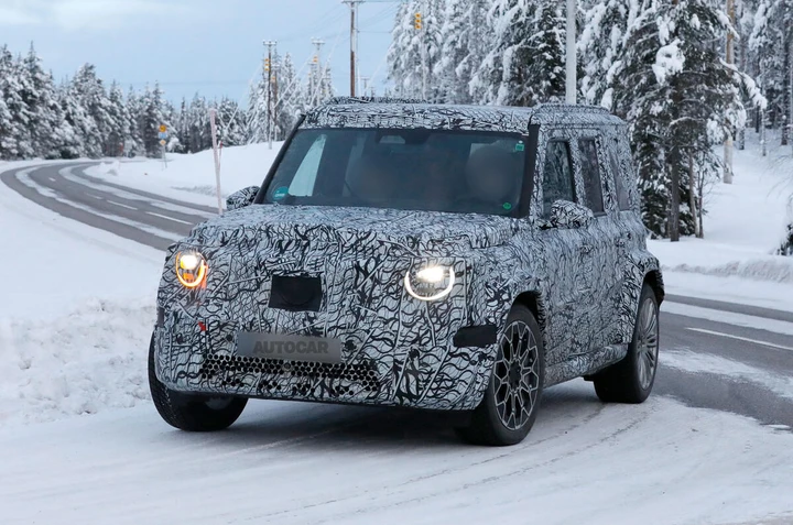 La Baby G di Mercedes è sempre più vicina: test invernali per la Mini Classe G