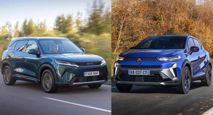Nuova BYD Atto DM-i vs Renault Captur, confronto tra SUV compatti: quale preferite?