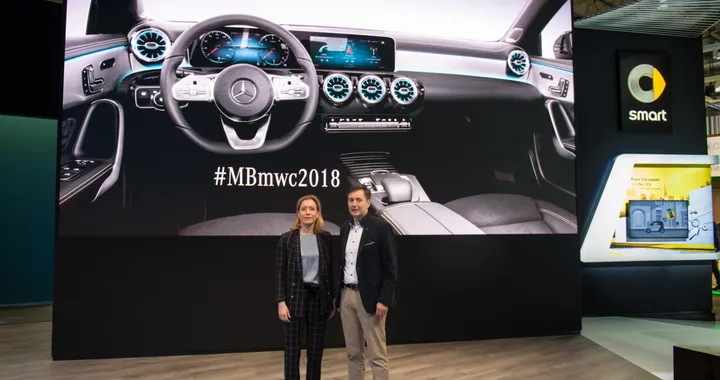 Mercedes: servizi connessi e Intelligenza Artificiale al MWC