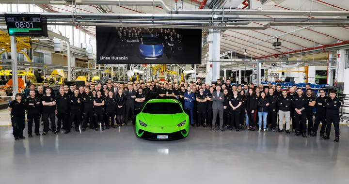 Lamborghini Huracán: prodotti 10.000 esemplari in 4 anni