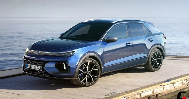 Volkswagen T-Roc 2025: un render prova ad anticipare il look del nuovo crossover