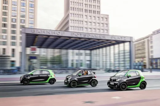 Smart: dal 2018 solo elettriche in USA e Canada