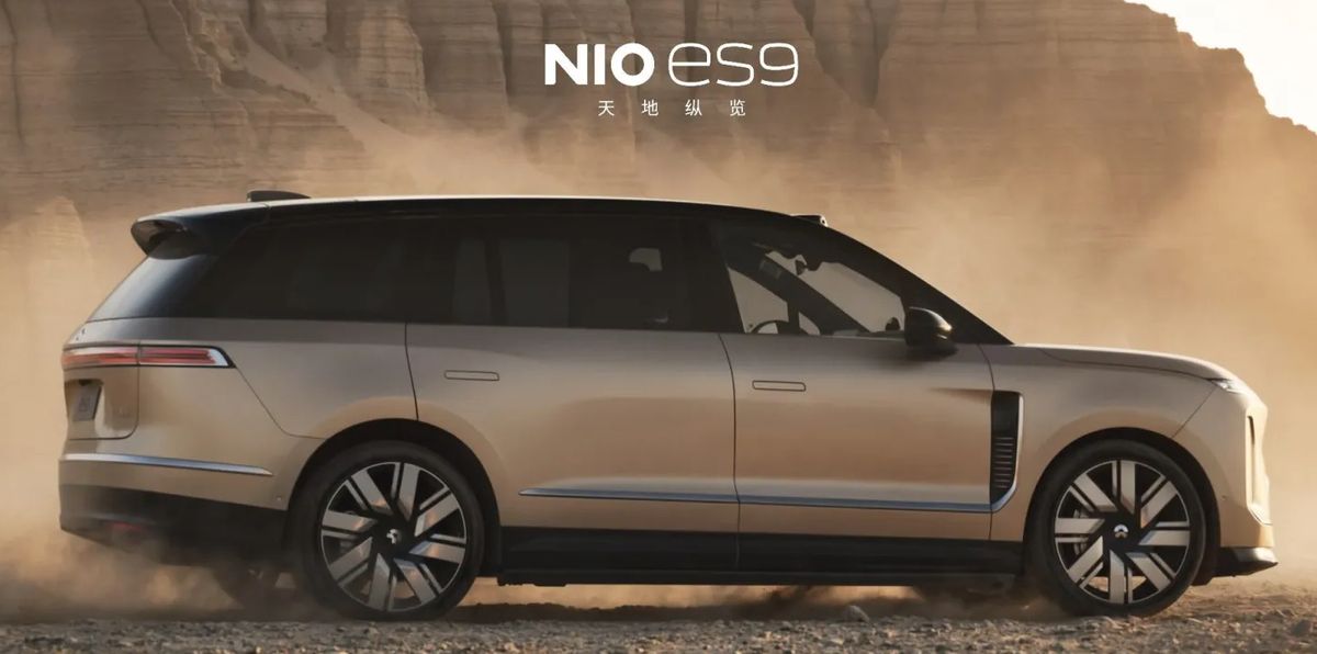 Anteprima: NIO ES9, debutta in Cina il maxi SUV elettrico da 5,3 metri