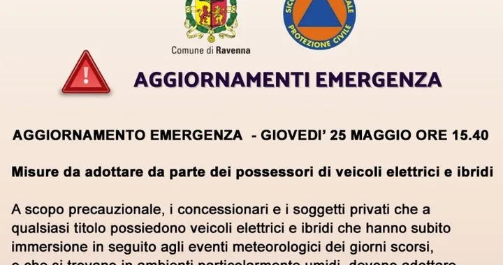 Alluvione Emilia-Romagna, &quot;quarantena&quot; per le ibride e le elettriche finite sott'acqua