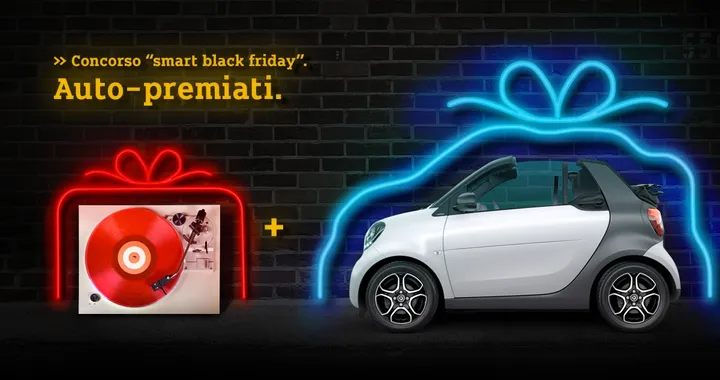 Smart fortwo cabrio, nuova serie limitata per il Black Friday