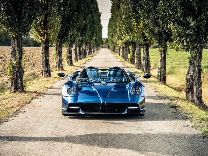Pagani porta a Rétromobile Zonda, Utopia e Huayra
