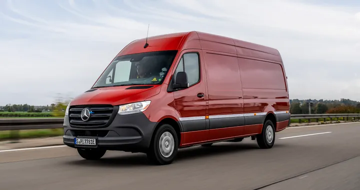 Nuovo Mercedes eSprinter, viaggio di 475 km con una carica da Stoccarda a Monaco