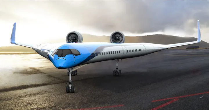 Flying-V, l'aereo di linea prende la forma di un boomerang