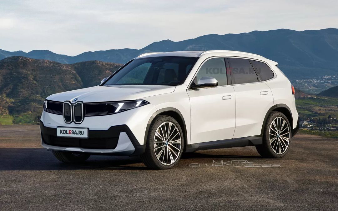 La nuova BMW iX1 entra nell'era Neue Klasse, un render anticipa come potrebbe cambiare