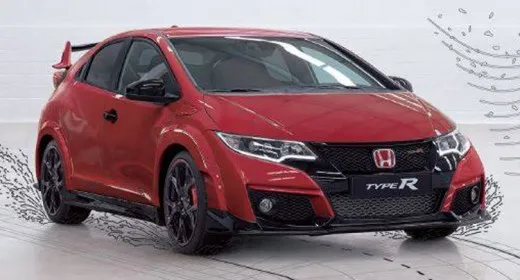 Honda Civic Type R: prima foto completa