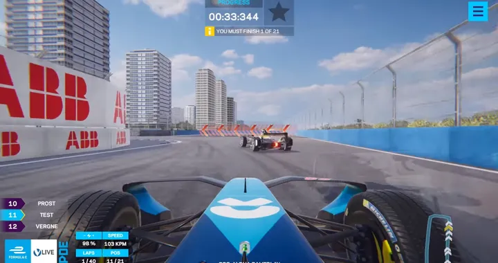 Formula E Live Racing: videogioco per gareggiare in tempo reale contro i piloti