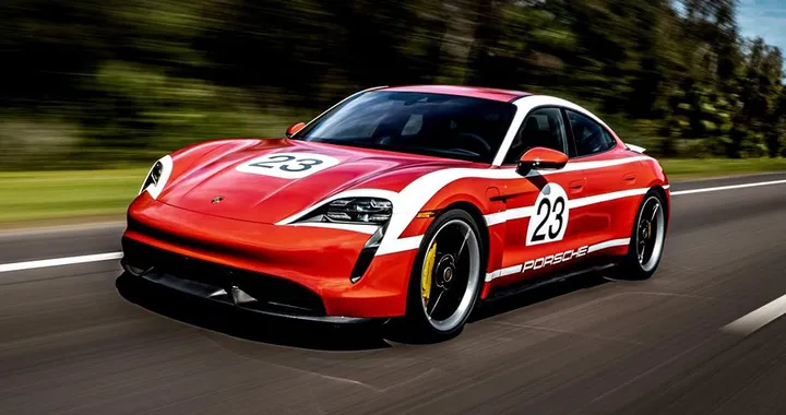 Porsche Taycan al concorso di eleganza di Amelia Island con 3 livree speciali