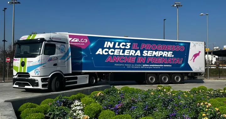 LC3 Trasporti accelera la transizione green: arriva in Italia il primo trattore full electric