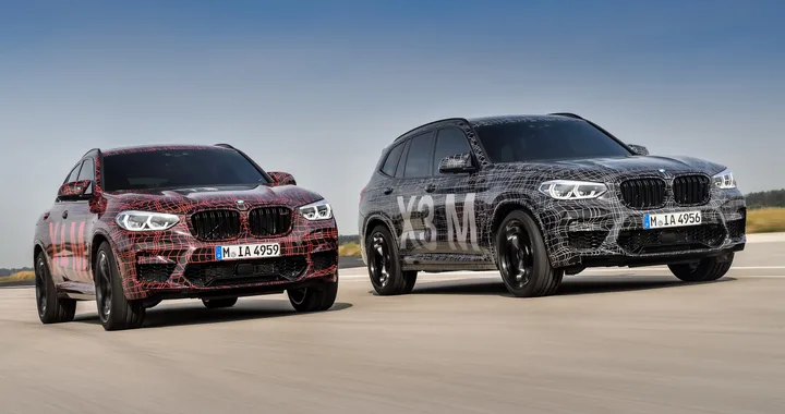 BMW X3 M e X4 M, svelati i prototipi dei SUV sportivi