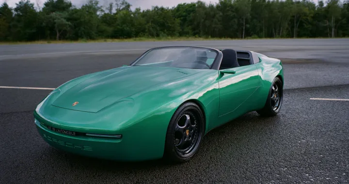 Porsche 968 l'ART: la one-off alla settimana della moda di Parigi