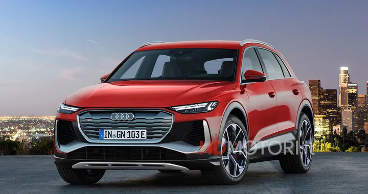 Audi RSQ6: il render per la versione sportiva del quinto SUV e-tron