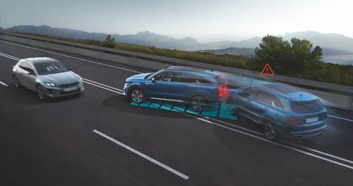 Nuovo Kia Sorento ancora più sicuro con il Multi-Collision Braking Assist di serie