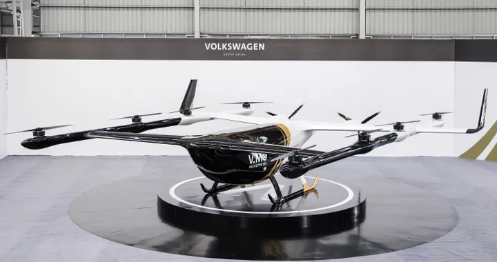 Volkswagen svela il suo eVTOL per futuri servizi di taxi volanti in Cina