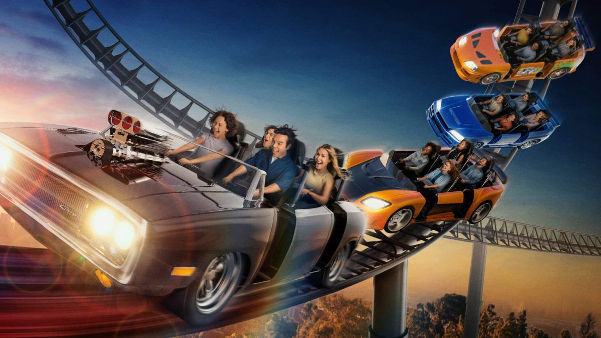 Anteprima: Inaugurate le montagne russe di Fast & Furious: le auto della saga simulano il drifting