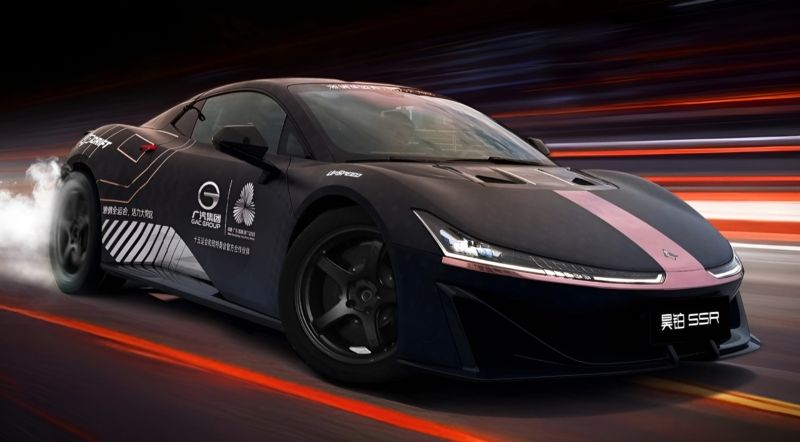 GAC Hytec SSR da record: questa supercar è l'elettrica più veloce in drift