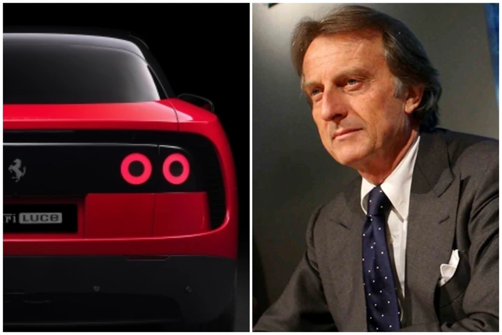Montezemolo sulla Ferrari Luce: «Spero tolgano il Cavallino da quella macchina»