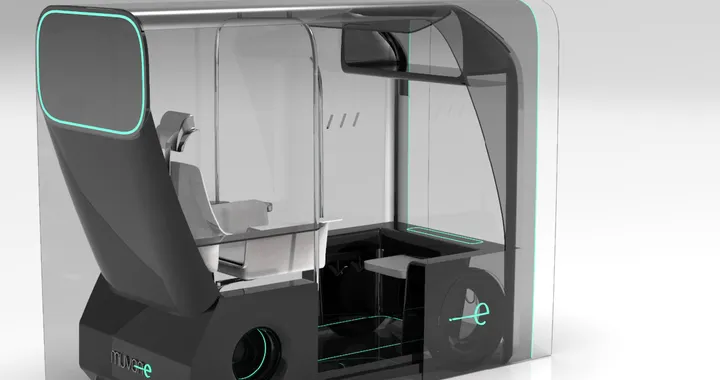 Muvone, concept di un taxi a guida autonoma per muoversi in sicurezza