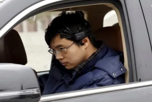 In cina l'auto controllata con il pensiero