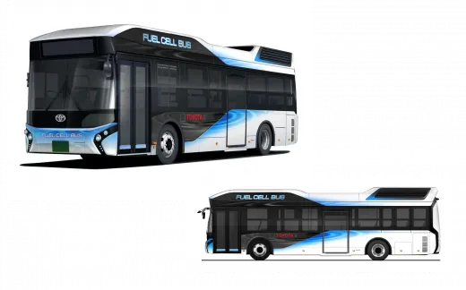 Toyota consegna in Giappone il primo autobus a idrogeno
