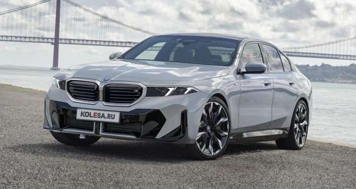 La BMW Serie 5 si prepara al restyling: un render si immagina così la nuova berlina