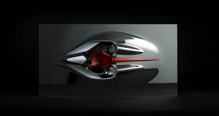 McLaren BP23 Speed Form: una scultura anticipa l'hypercar a 3 posti