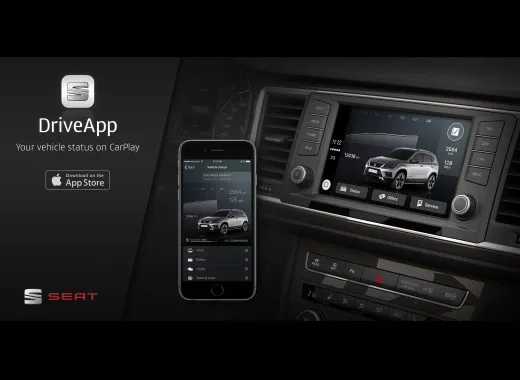 Seat DriveApp: la prima "a quattro ruote" per CarPlay