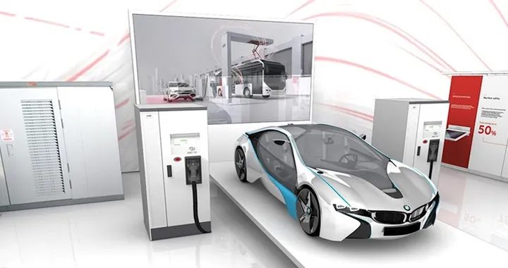 ABB: il super caricatore per auto elettriche da 350 kW e 200 Km in 8 minuti!