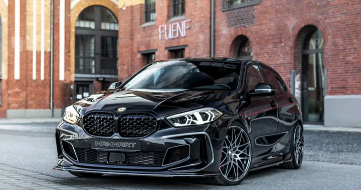 BMW M135i xDrive, grazie a Manhart la potenza sale a 350 CV
