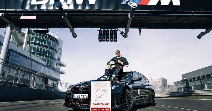 BMW M3 CS Touring da record: è la station wagon più veloce al Nürburgring