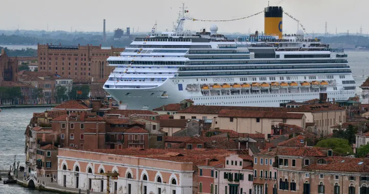 47 navi da crociera inquinano 10 volte di più di tutte le auto d'Europa