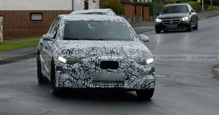 Nuova Mercedes Classe E elettrica, test su strada per la berlina | Foto spia Nuova Mercedes Classe E elettrica, test su strada per la berlina | Foto spia