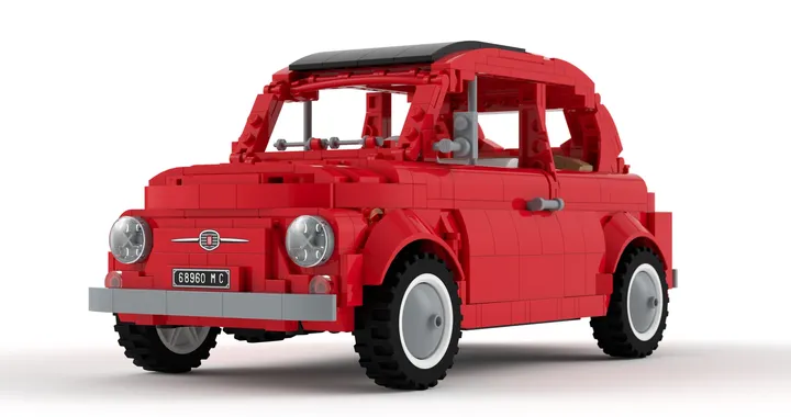 Fiat 500 F a un passo dalla produzione (in Lego)