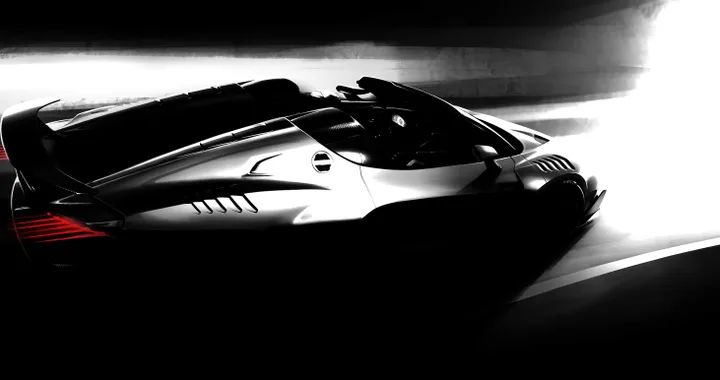 Italdesign Zerouno Roadster: il teaser per Ginevra