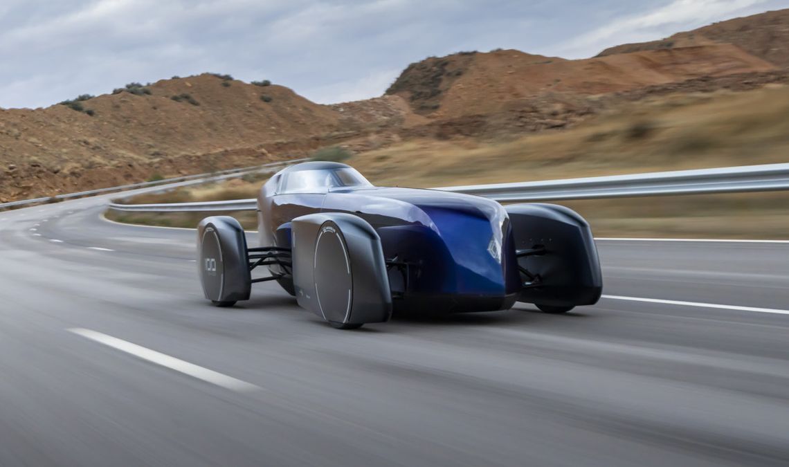 Renault Filante Record: questo concept ha percorso oltre 1.000 km senza ricaricare