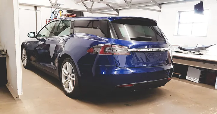 QWest: completata la Tesla Model S &quot;shooting-brake&quot;