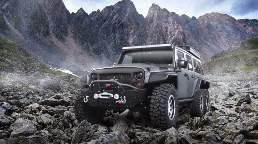 Tomahawk: il Wrangler 6x6 dalla Cina