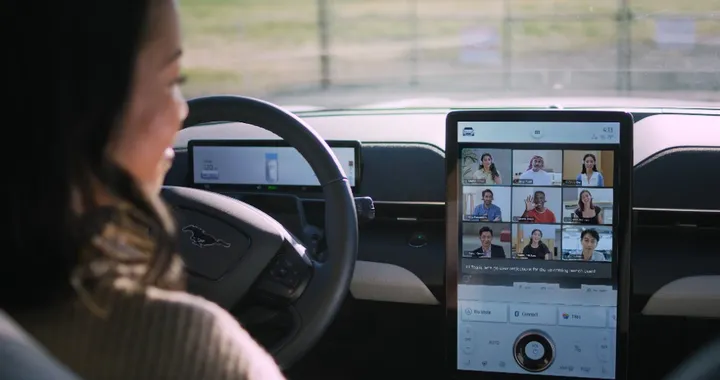 Ford e Cisco trasformano le auto elettriche in un ufficio